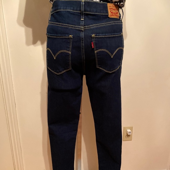 Levi’s Super Skinny Dark Wash Jeans - NWOT - Picture 3 of 14